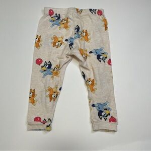 Bluey Character Print Snug Fit Leggings Pajama Pants Girls/Boys 2T Toddler